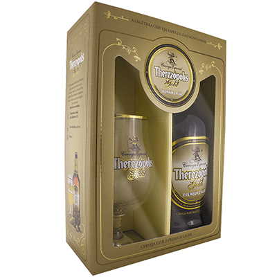 Cerveja Therez�polis Gold 600ml + Ta�a