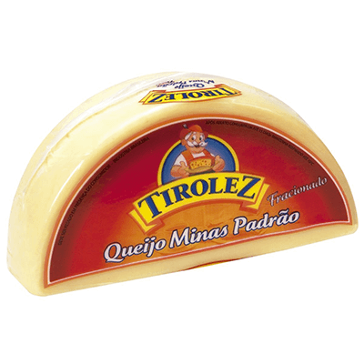 Queijo Minas Padr�o Tirolez Peda�o 480g